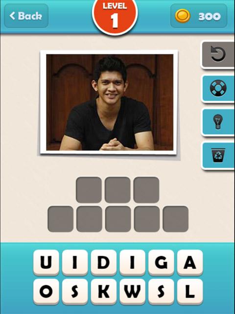 Errate die Berühmtheit Indonesien